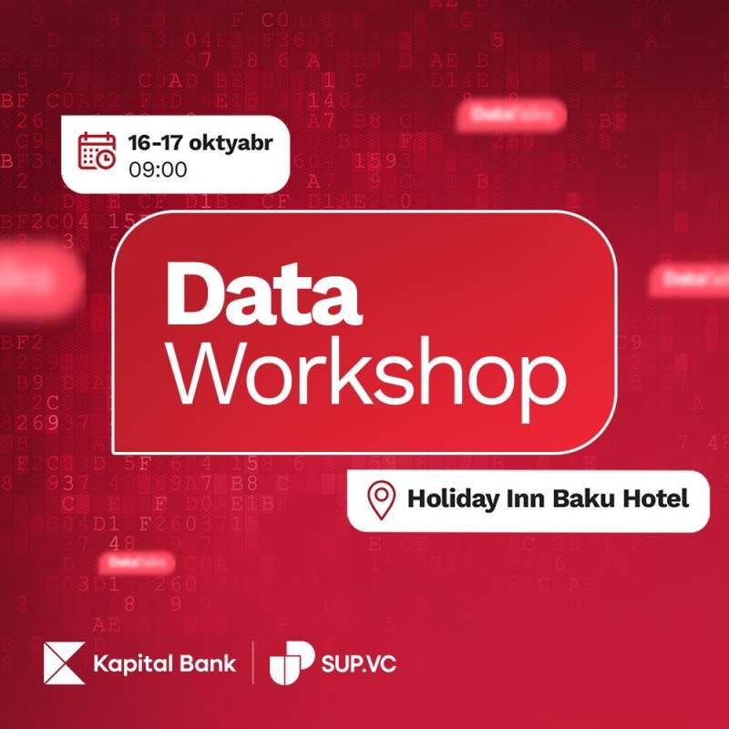 Data Workshop by Kapital Bank is open
